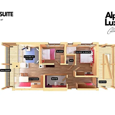 Sportlodge Bike - Alpenluxus Collection Διαμέρισμα *